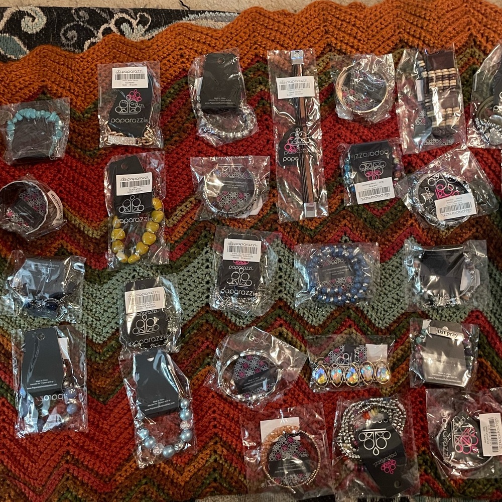 paparazzi Multicolor Fashion Bracelet Assortment - 50+ bracelets